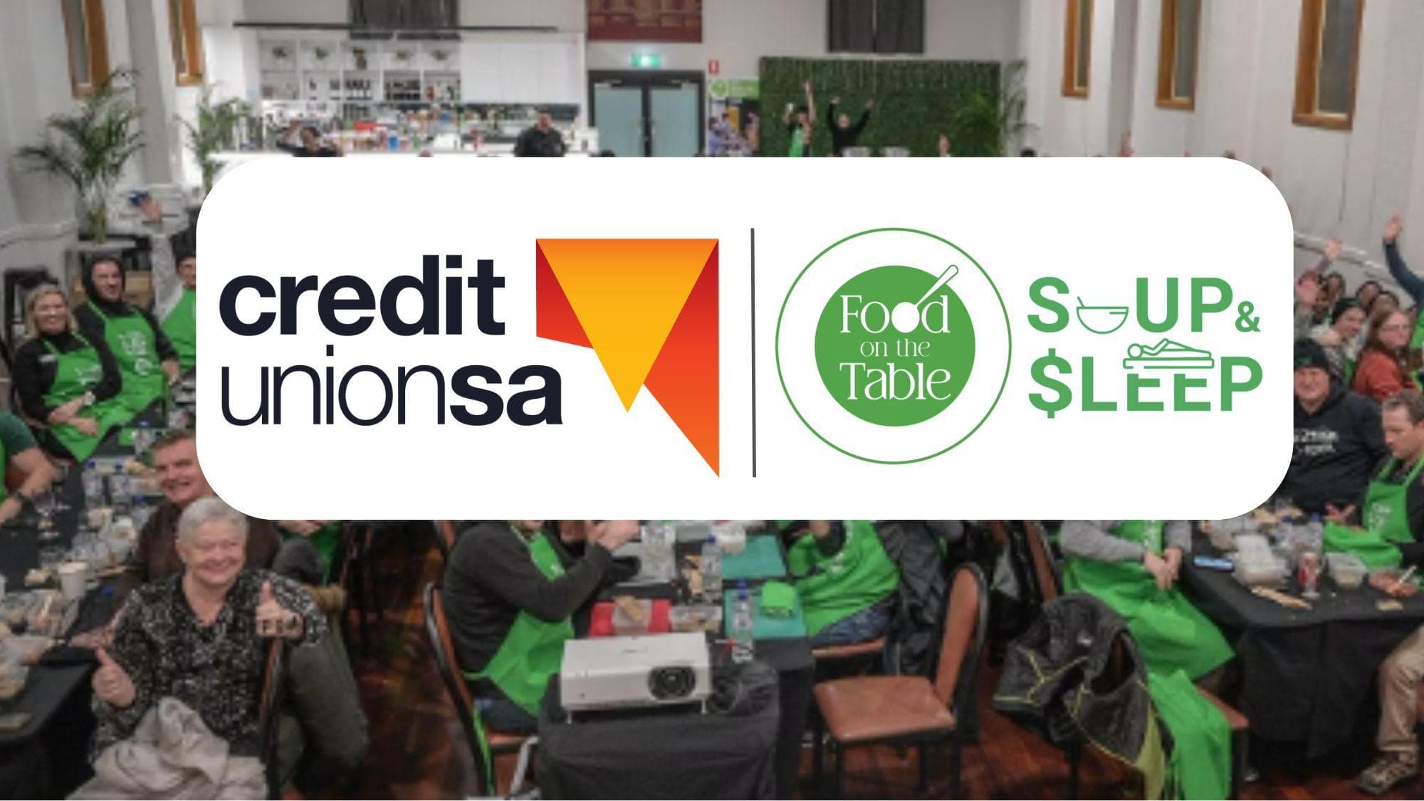 Credit Union SA Credit Union SA supports Soup and Sleep 2024